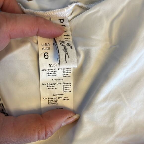 GOTTEX PROFILE BLACK. WHITE, GREY TANKINI HALTER TOP.  NEW - Picture 7 of 7